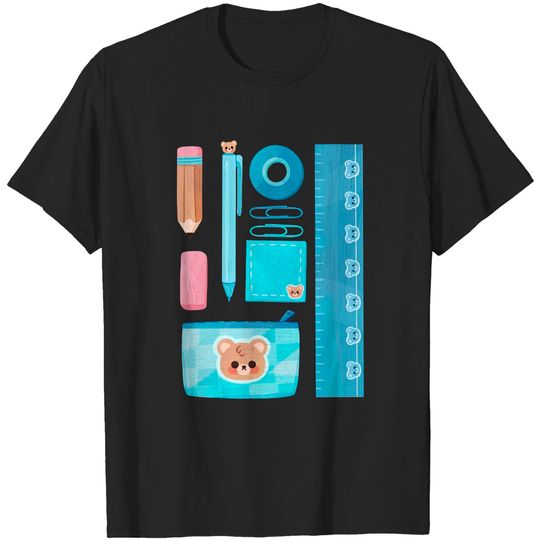 Discover Bear School Supplies - School - T-Shirt