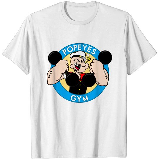 Discover Popeyes Gym - Popeye - T-Shirt