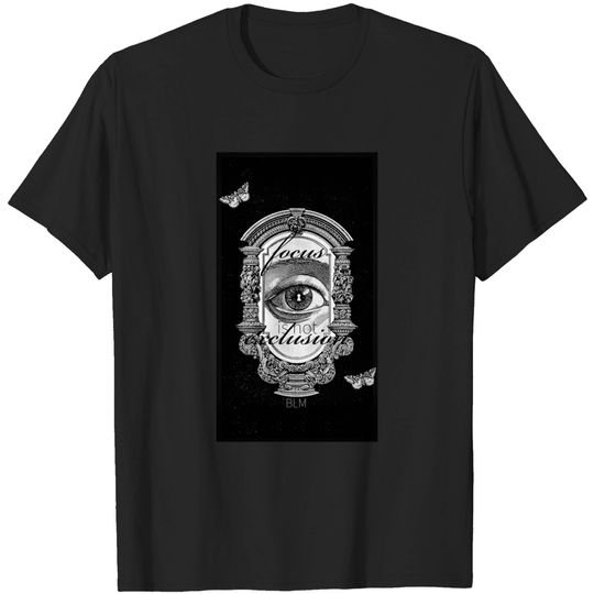 Discover focus is not exclusion - Fornasetti Inspired - T-Shirt
