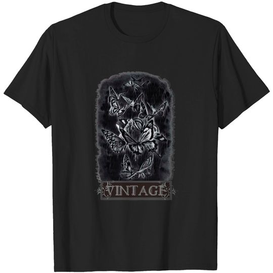 Discover Vintage butterflies - Vintage Butterflies - T-Shirt