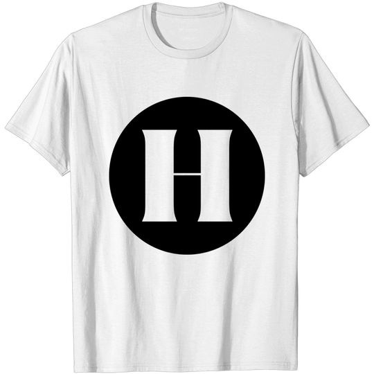 Discover H (Letter Initial Monogram) - H - T-Shirt