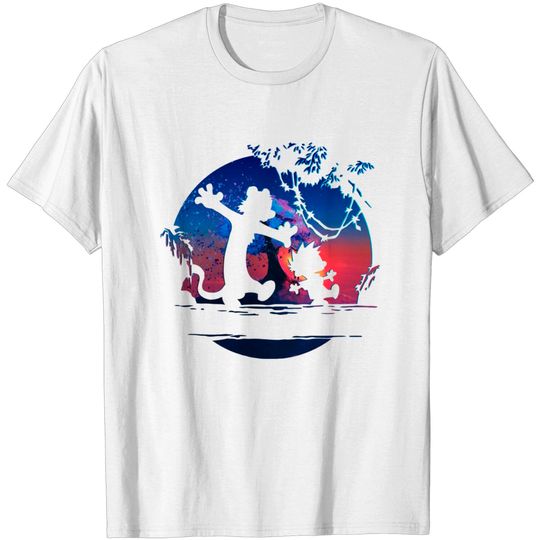 Discover calvin and hobbes galaxy - Calvin And Hobbes Galaxy - T-Shirt