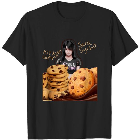 Discover SARA SYCHO 'KIT KAT CAPTAIN'' - Bad Amy - T-Shirt