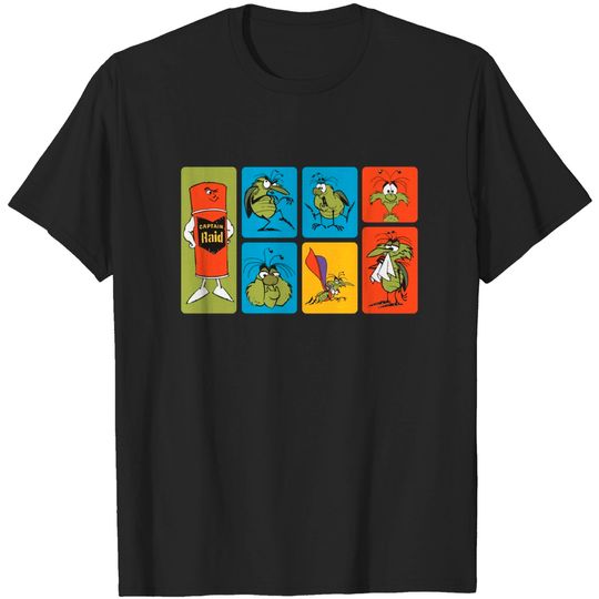 Discover Raid Bug Spray Characters - Raid - T-Shirt