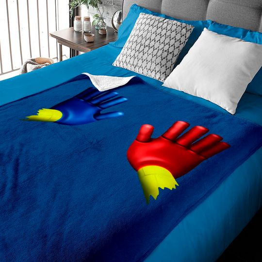 Discover Poppy playtime Player's hands. Huggy Wuggy - Poppy Playtime Players Hands - Baby Blankets