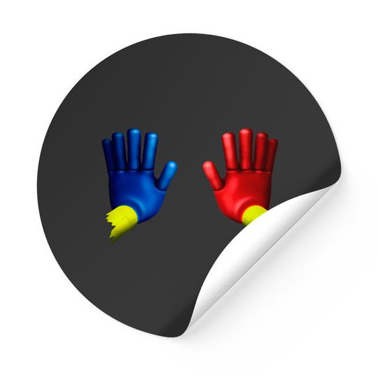 Discover Poppy playtime Player's hands. Huggy Wuggy - Poppy Playtime Players Hands - Stickers