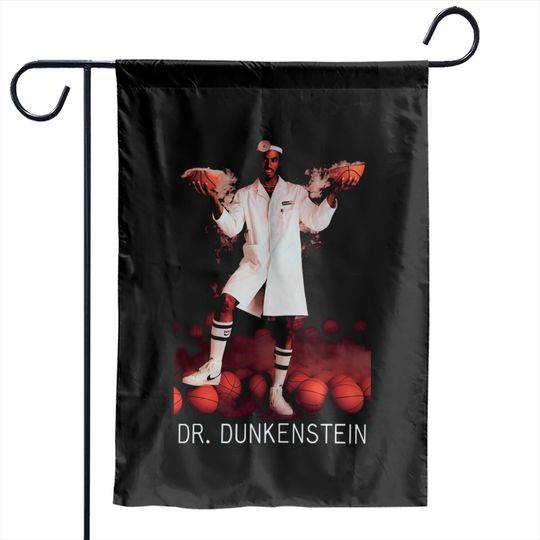 Discover Dr. Dunkenstein - Basketball - Garden Flags
