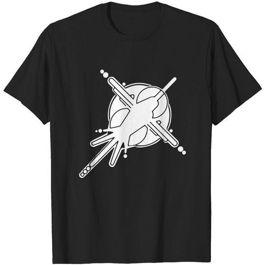 Discover Crop Circle Hummingbird In White - Ancient Symbol - T-Shirt