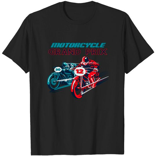 Discover grand prix moto - Fast - T-Shirt