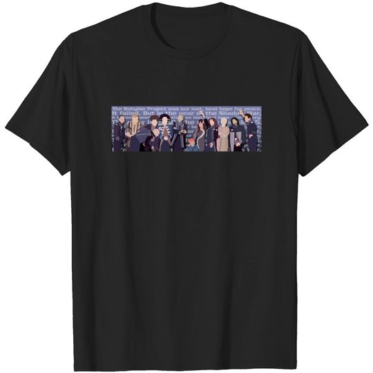 Discover Babylon 5 Cast Portrait - Babylon 5 - T-Shirt