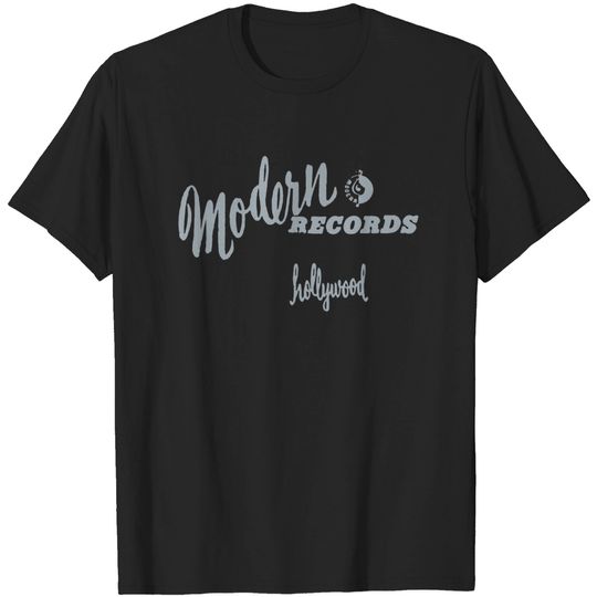 Discover Modern Records Hollywood - Record Label - T-Shirt