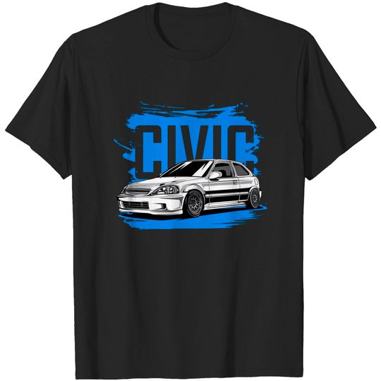 Discover JDM-CIVIIC - Civic - T-Shirt