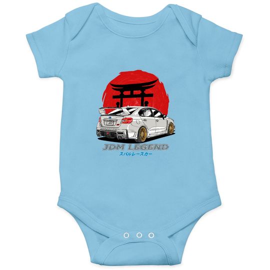 Discover JDM White Subie Impreza  WRX STi Onesies
