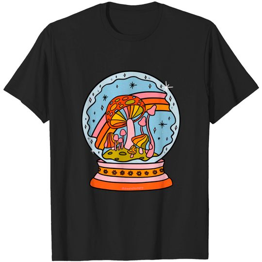 Discover Mushroom Snow Glove - Mushroom - T-Shirt
