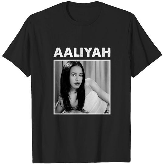 Discover Baby Girl Aaliyah Oldschool Musique Fan T-shirt