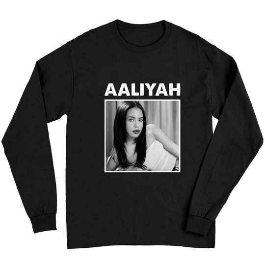 Discover Baby Girl Aaliyah Oldschool Musique Fan Long Sleeves
