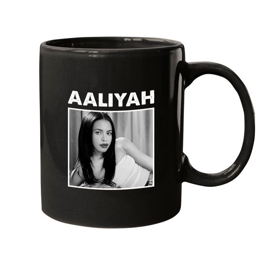 Discover Baby Girl Aaliyah Oldschool Musique Fan Mugs