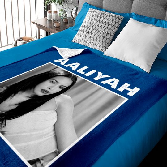 Discover Baby Girl Aaliyah Oldschool Musique Fan Baby Blankets