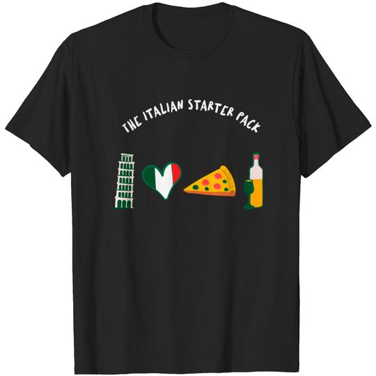 Discover Italian Starter Pack - Italian Starter Pack - T-Shirt
