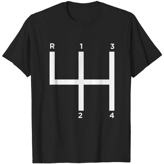 Discover Car Gear - Manual Transmission - T-Shirt