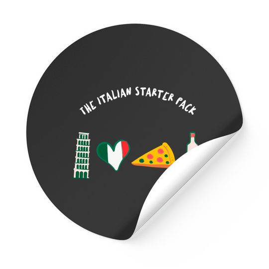 Discover Italian Starter Pack - Italian Starter Pack - Stickers