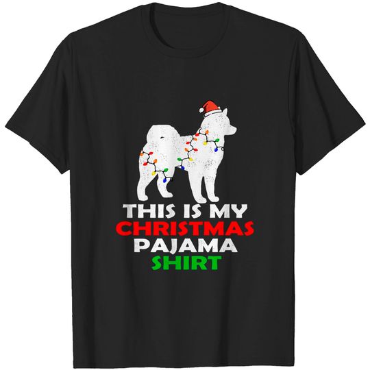 Discover this is my christmas pajama pomsky - This Is My Christmas Pajama - T-Shirt