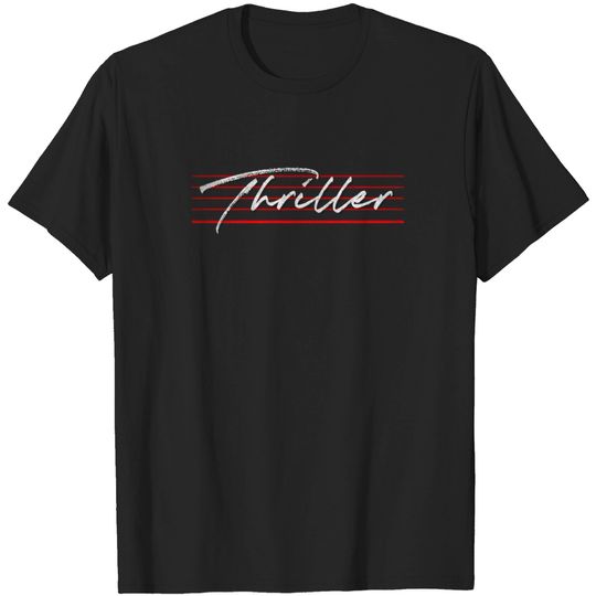 Discover Thriller ///// Vintage 80s Style Design - Thriller - T-Shirt