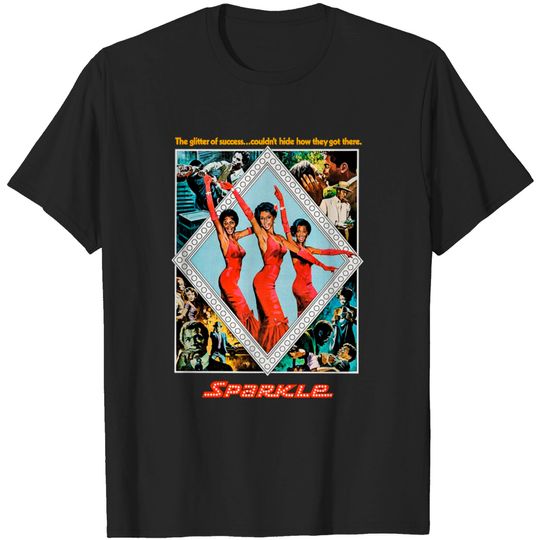 Discover Sparkle Movie Poster (1976) - Blaxploitation - T-Shirt