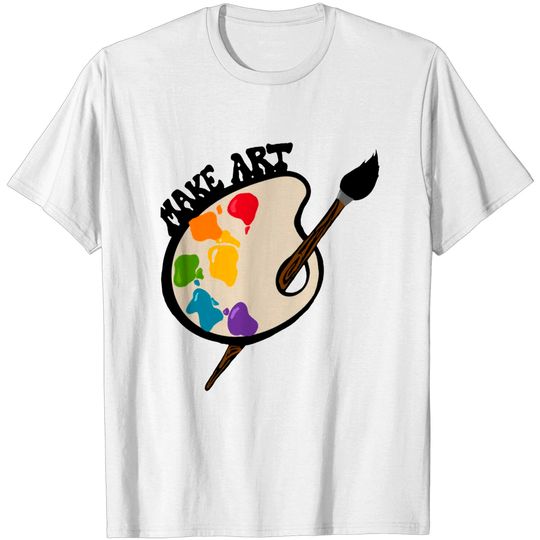 Discover Make Art - Art Palette - T-Shirt