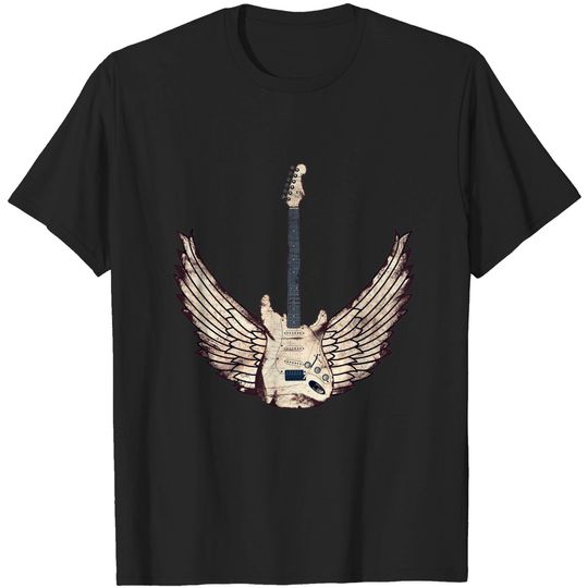 Discover Guitar with Wings - Stratocaster - T-Shirt