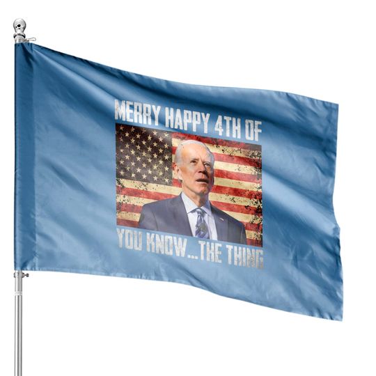 Discover Joe Biden 4th of July House Flags