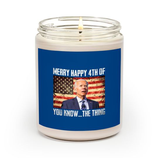 Discover Joe Biden 4th of July Scented Candles