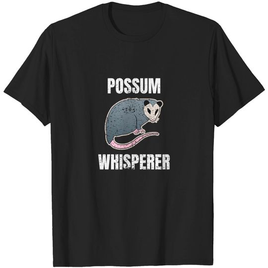 Discover Possum Whisperer Opossum Animal Lover T-shirt