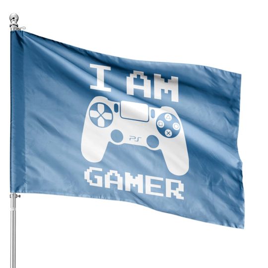 Discover I Am Gamer House Flags