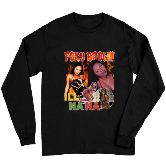 Discover Foxy Brown Long Sleeves Shirt Tee
