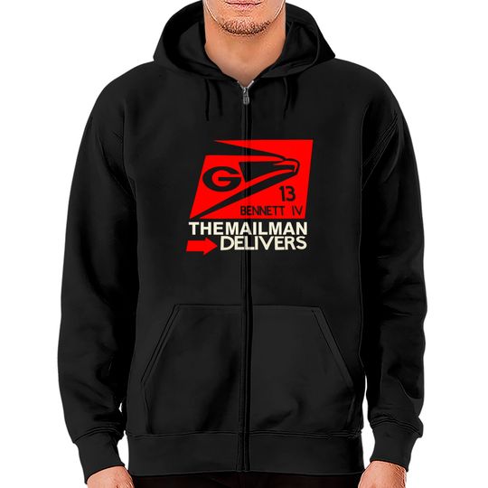 Discover Stetson Bennett the Mailman Delivers Zip Hoodies