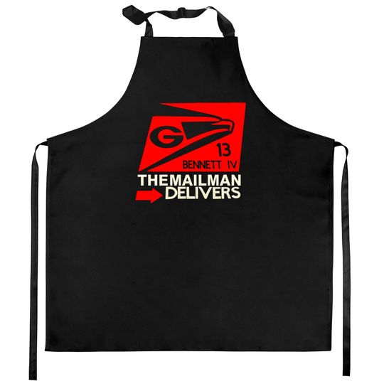 Discover Stetson Bennett the Mailman Delivers Kitchen Aprons