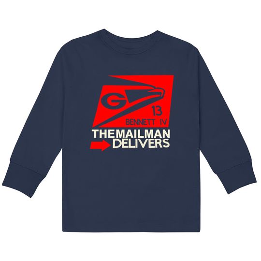 Discover Stetson Bennett the Mailman Delivers Kids Long Sleeve T-Shirts