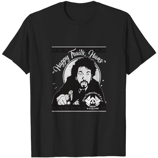 Discover Happy Trail Hans - Gruber Black T-shirt