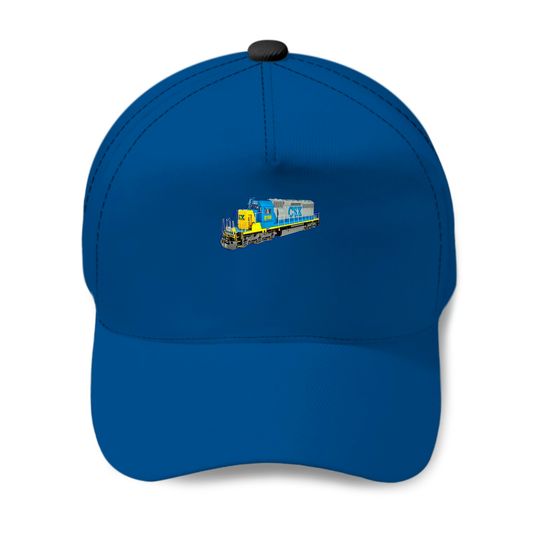 Discover Freight Train Csx Engine Baseball Cap