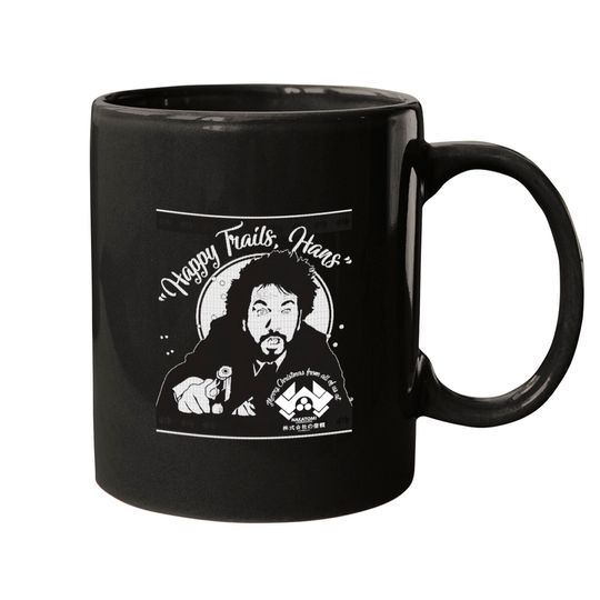 Discover Happy Trail Hans - Gruber Black Mugs