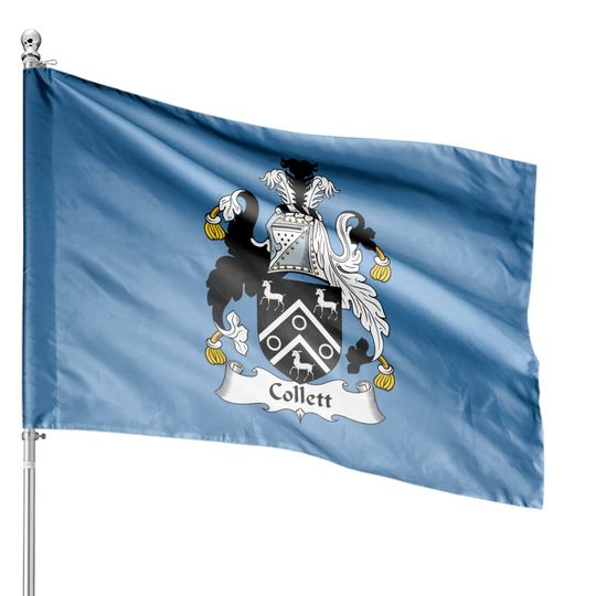 Discover Collett Family Crest House Flags