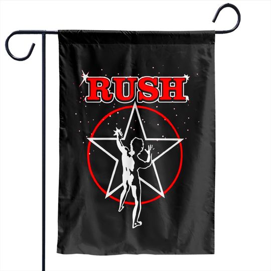 Discover Rush 2112 - Rush band Garden Flags
