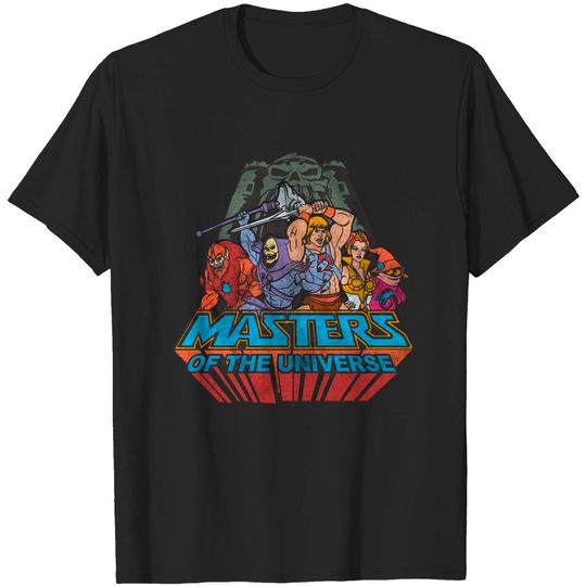 Discover Masters Of The Universe Register Black T-Shirt