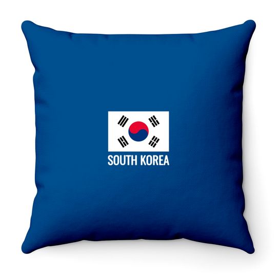 Discover Korean Throw Pillows South Korea Flag Proud Korean