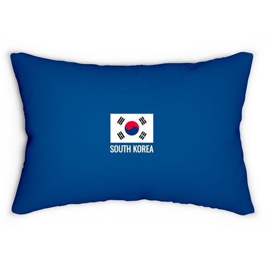 Discover Korean Lumbar Pillows South Korea Flag Proud Korean