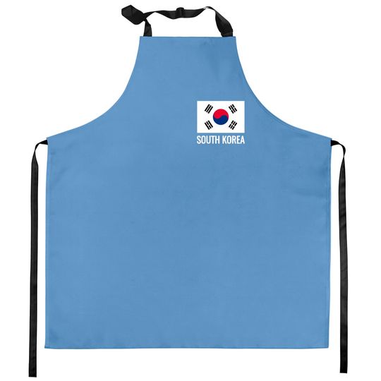 Discover Korean Kitchen Aprons South Korea Flag Proud Korean