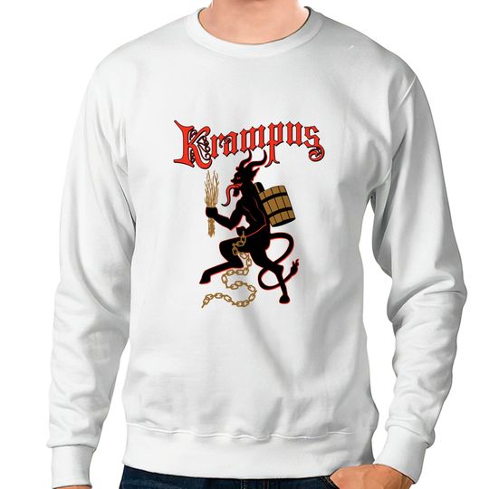 Discover Holiday Krampus Sweatshirts
