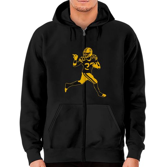 Discover Aaron Jones Wave To Em Zip Hoodies, Aaron Rodgers
