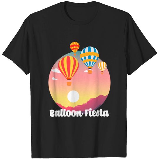 Discover Albuquerque Balloon Fiesta Hot Air Balloon T-shirt